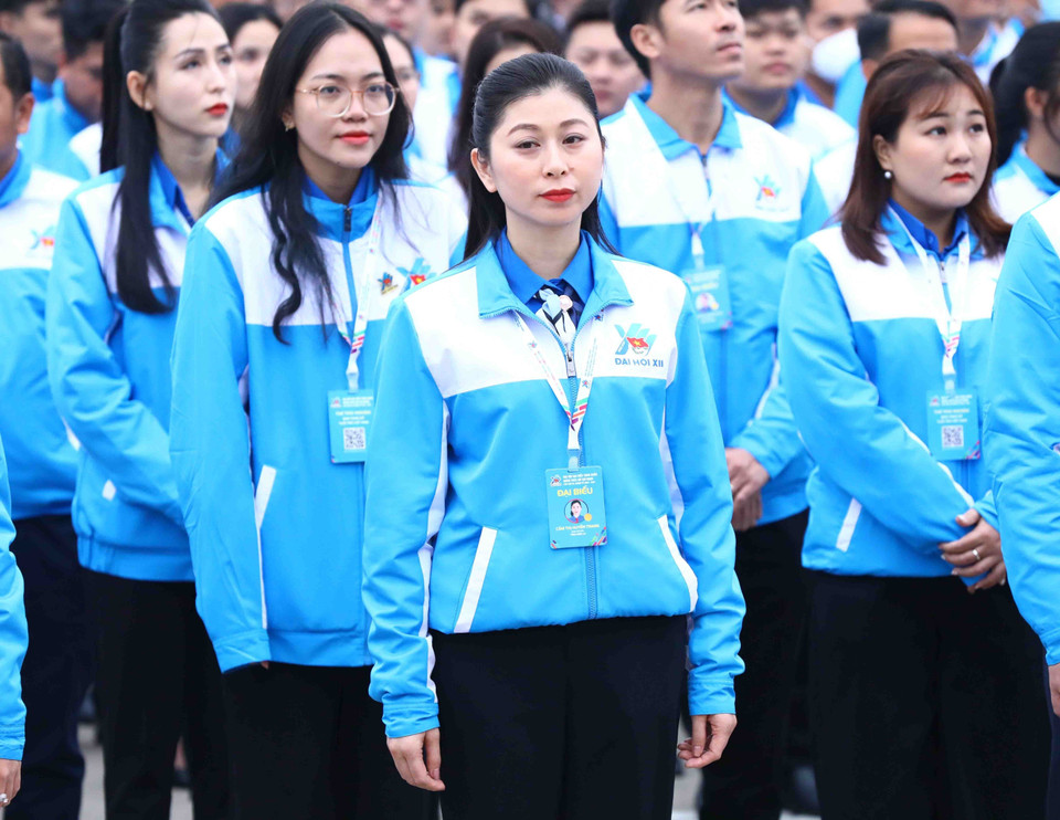 Các đại biểu tham dự buổi lễ. (Ảnh: Minh Đức/TTXVN)