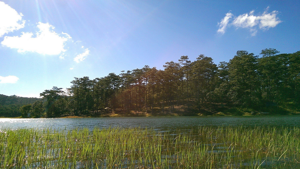 Đây là khu du lịch sinh thái, nghỉ dưỡng, vui chơi, giải trí cao cấp, coi trọng bảo tồn các yếu tố tự nhiên và bảo vệ tài nguyên nước. (Ảnh: Phạm Hậu/TTXVN)