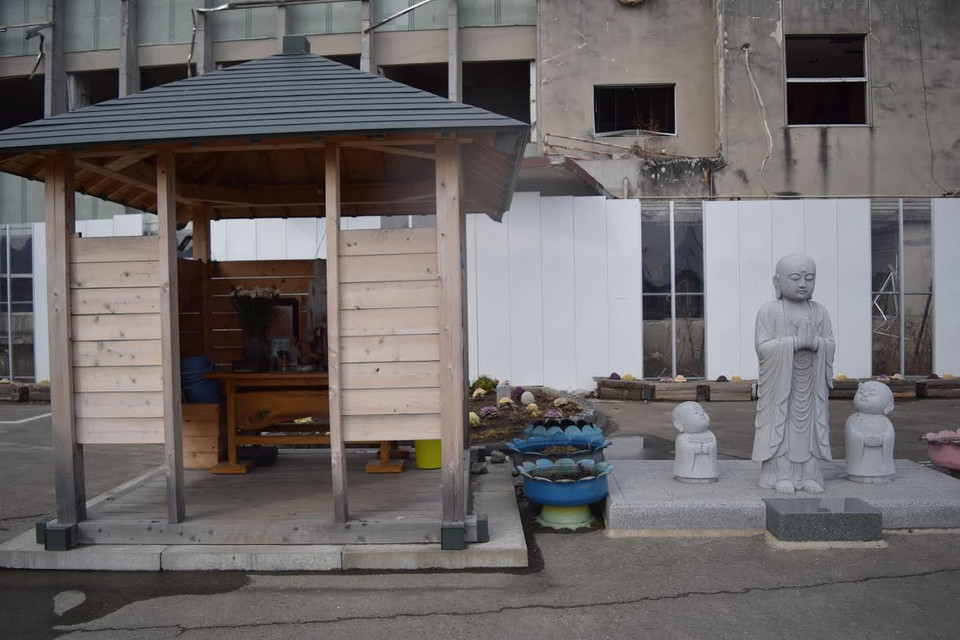 Nơi tưởng niệm các nạn nhân sóng thần.