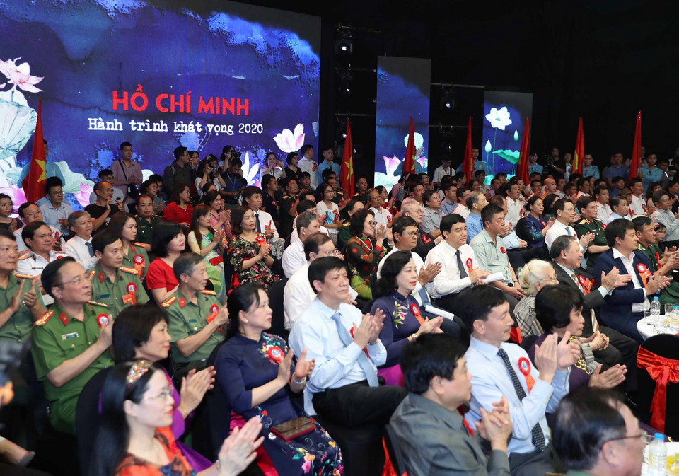 Các đại biểu tại Chương trình. (Ảnh: Thống Nhất/TTXVN)