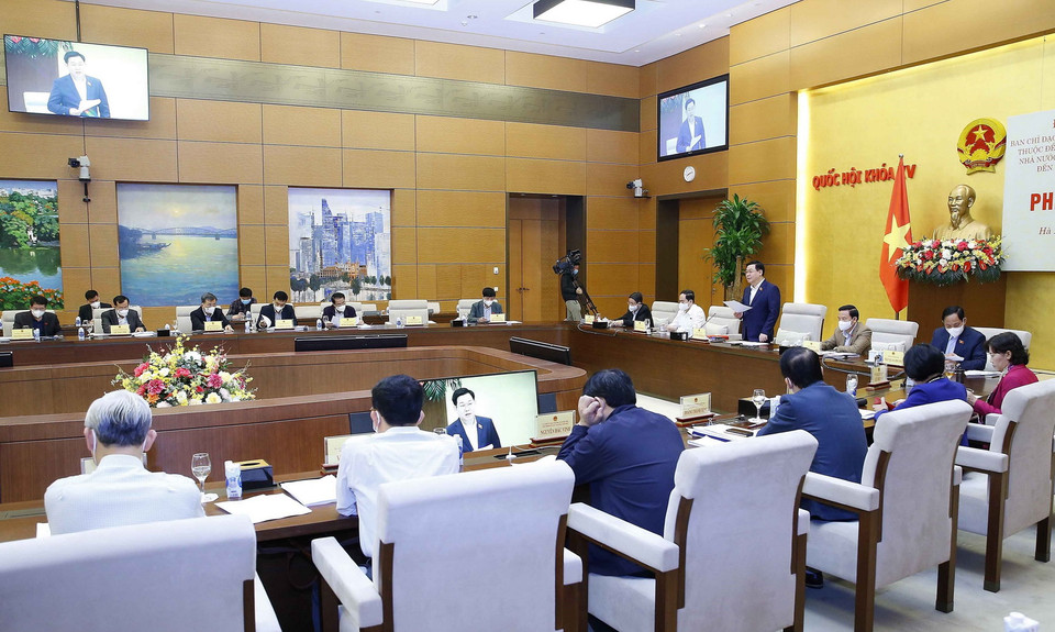 Quang cảnh phiên họp. (Ảnh: Doãn Tấn/TTXVN)