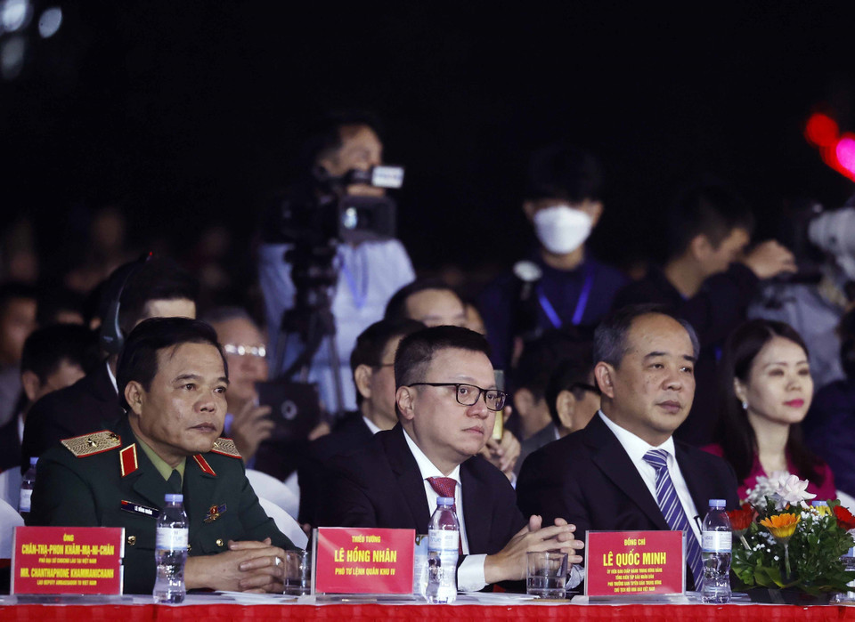 Các đại biểu dự buổi lễ. (Ảnh: Thống Nhất/TTXVN)