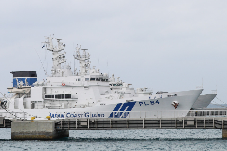 Tuy không phải là 1 trong 11 trụ sở khu vực của JCG nhưng căn cứ JCG tại Ishigaki, thuộc Okinawa, lại là nơi có nhiều tàu tuần tra nhất trên toàn quốc. (Ảnh: Trần Thúy Hà/Vietnam+)