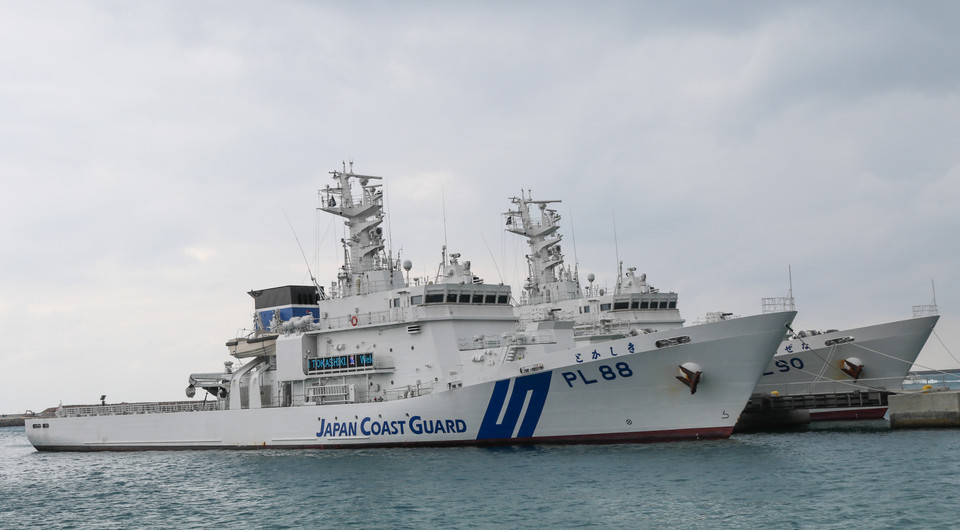 Đây là đơn vị có nhiệm vụ tuần tra quanh khu vực quần đảo Senkaku đang tranh chấp mà Trung Quốc gọi là Điếu Ngư.(Ảnh: Trần Thúy Hà/Vietnam+)