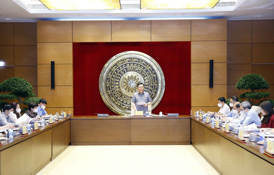 Quang cảnh cuộc họp. (Ảnh: Doãn Tấn/TTXVN)