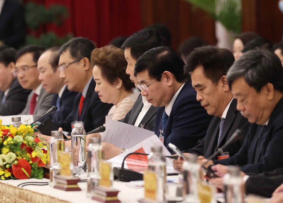 Các đại biểu dự cuộc “Đối thoại 2045.” (Ảnh: Thống Nhất/TTXVN)