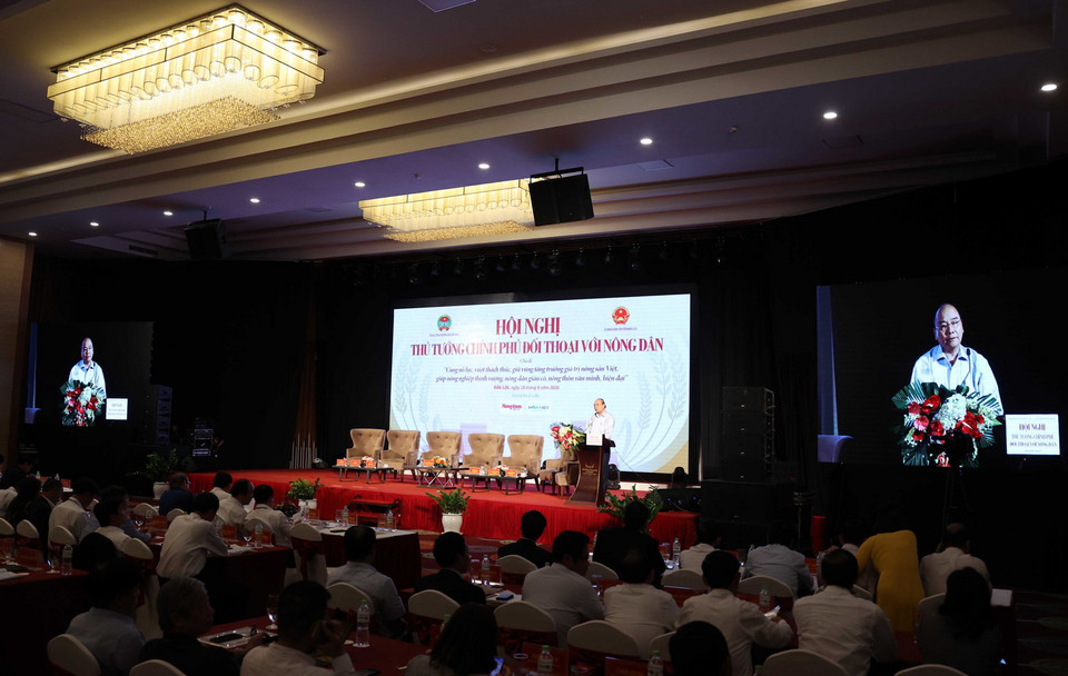 Thủ tướng Nguyễn Xuân Phúc phát biểu. (Ảnh: Thống Nhất/TTXVN)