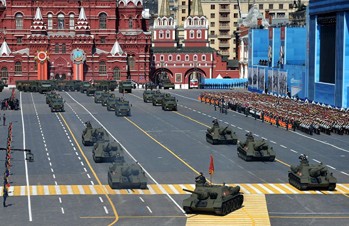 Pháo tự hành SU-100 - một trong những vũ khí nổi tiếng trong chiến tranh thế giới II. Nguồn: (Bộ Quốc phòng Nga)