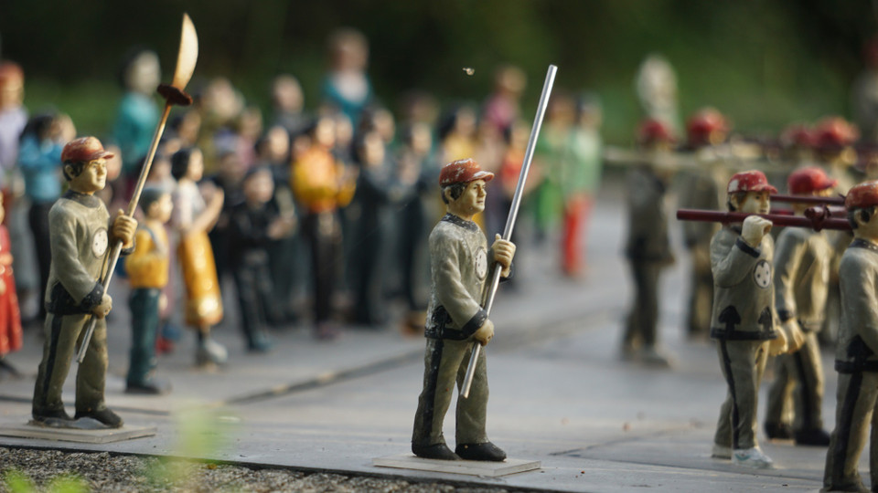 Công viên chủ đề Vương quốc tí hon (Window on China Theme Park) được biết đến như là điểm đáng 'chiêm bái' đầu tiên trong số toàn bộ các khu du lịch hấp dẫn ở Đài Loan. (Ảnh: Trần Long/Vietnam+)