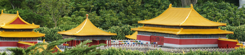 Một góc Công viên chủ đề Vương quốc tí hon (Window on China Theme Park). (Ảnh: Trần Long/Vietnam+) 