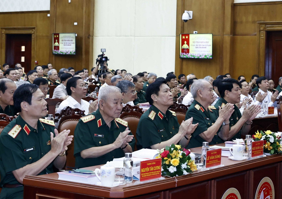 Các đại biểu tham dự hội thảo. (Ảnh: Thống Nhất/TTXVN)