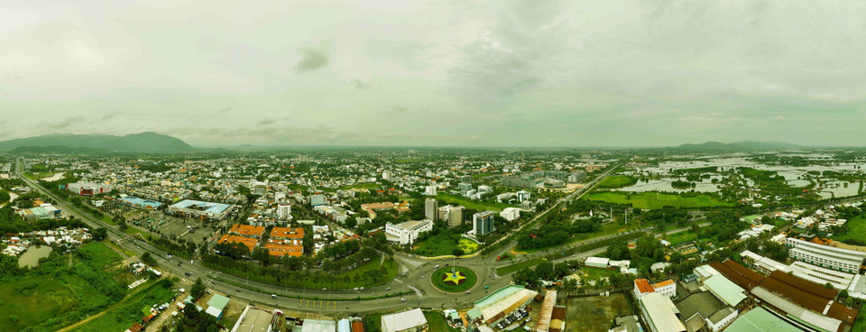 Thành phố Bà Rịa, tỉnh Bà Rịa-Vũng Tàu phấn đầu là đô thị loại I vào năm 2025. (Ảnh: Vũ Sinh/TTXVN)