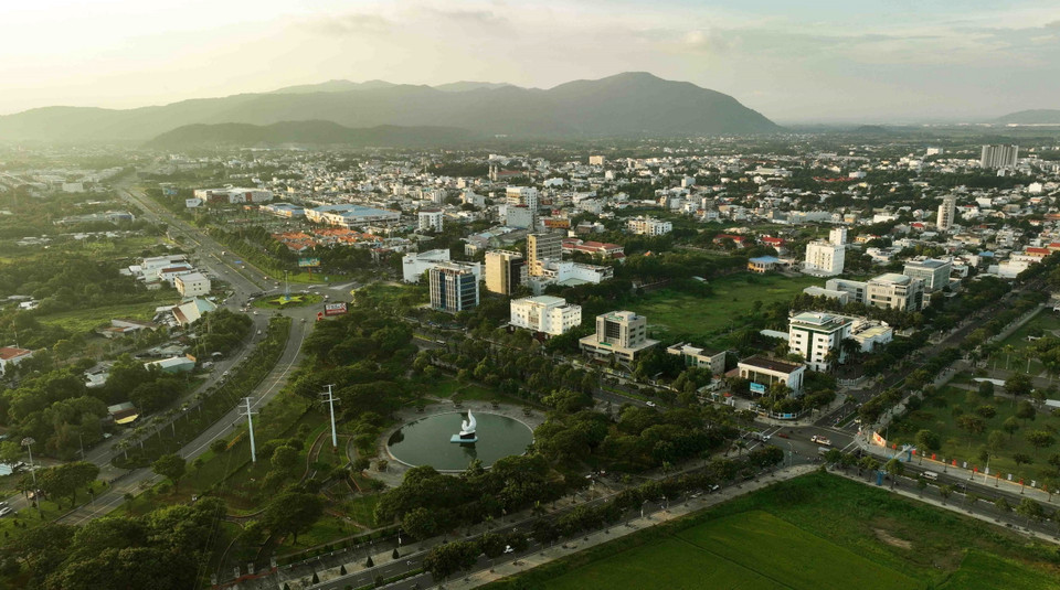 Thành phố Bà Rịa, tỉnh Bà Rịa-Vũng Tàu phấn đầu là đô thị loại I vào năm 2025. (Ảnh: Vũ Sinh/TTXVN)