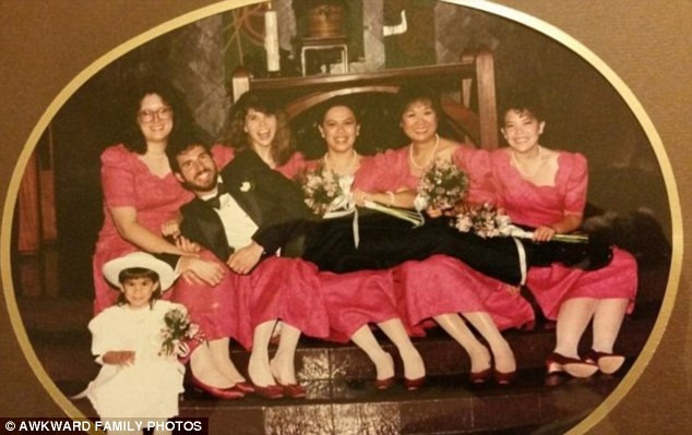 Chú rể đang nghĩ gì vào lúc này? (Nguồn: Daily Mail)