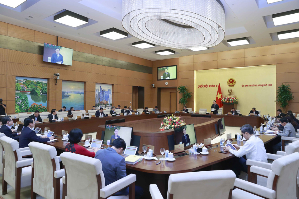 Quang cảnh phiên họp. (Ảnh: Doãn Tấn/TTXVN)