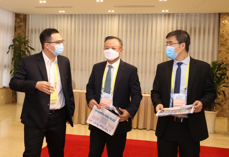 Các đại biểu dự phiên khai mạc tại Hà Nội. (Ảnh: Văn Điệp/TTXVN)