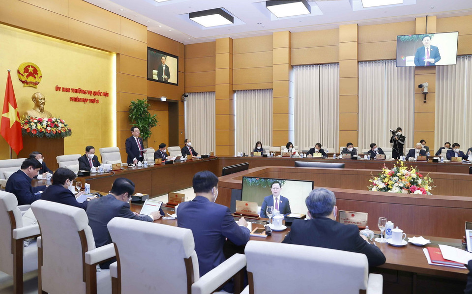 Quang cảnh phiên họp. (Ảnh: Doãn Tấn/TTXVN)