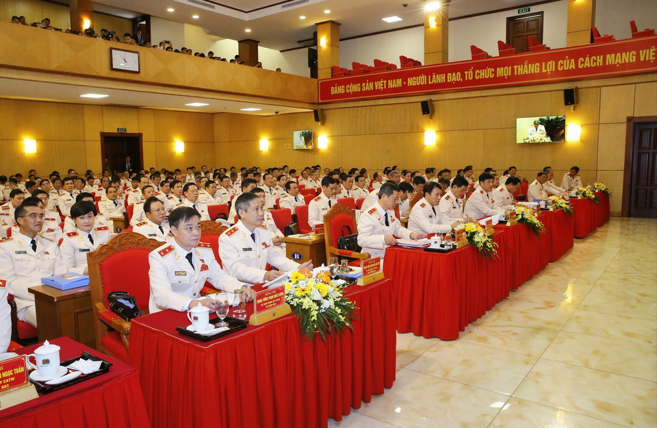 Đại biểu dự đại hội. (Ảnh: Doãn Tấn/TTXVN)