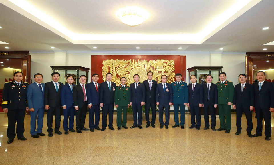 Các đại biểu dự Hội nghị lần thứ nhất Ban Chấp hành Trung ương Đảng khóa XIII. (Ảnh: TTXVN)