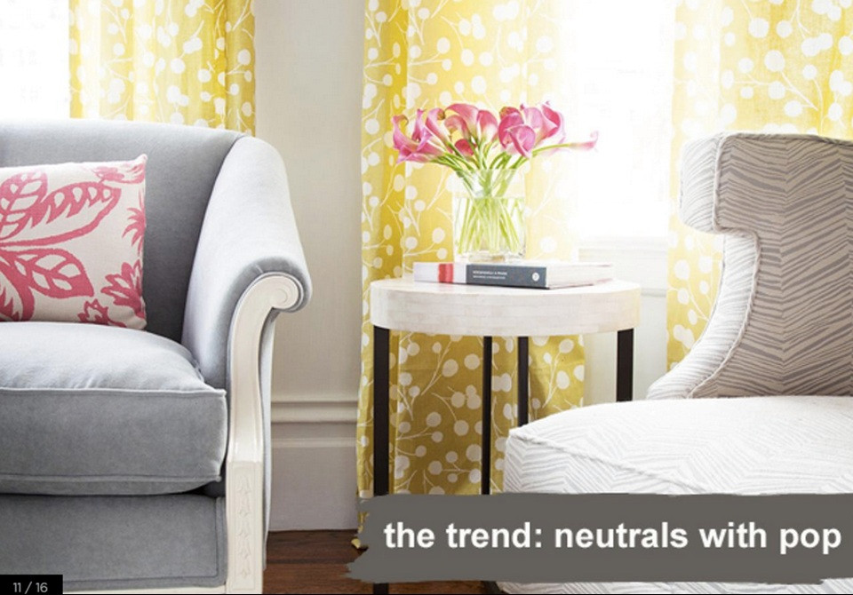 Từ trung tính có thể làm chúng ta nghĩ ngay đến màu da, nhưng xu hướng màu trung tính mới được hình thành bằng các tông màu màu xám nhạt, xanh lá, hồng đỏ hay thậm chí là màu xanh hải quân đang ngày càng thịnh hành. (Ảnh: UMA/Vietnam+)