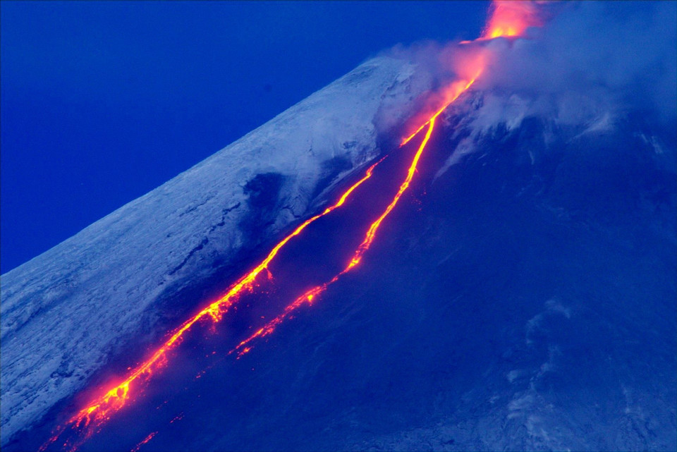 Đợt hoạt động gần đây nhất của ngọn núi lửa này diễn ra vào mùa hè năm 2019. (Ảnh: Trần Hiếu/TTXVN)
