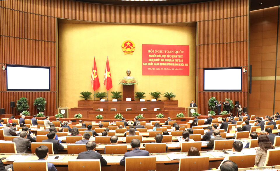 Quang cảnh hội nghị. (Ảnh: Phương Hoa/TTXVN)