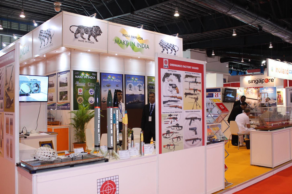 Ấn Độ tham dự triển lãm với gian hàng rộng gấp đôi so với năm 2015.