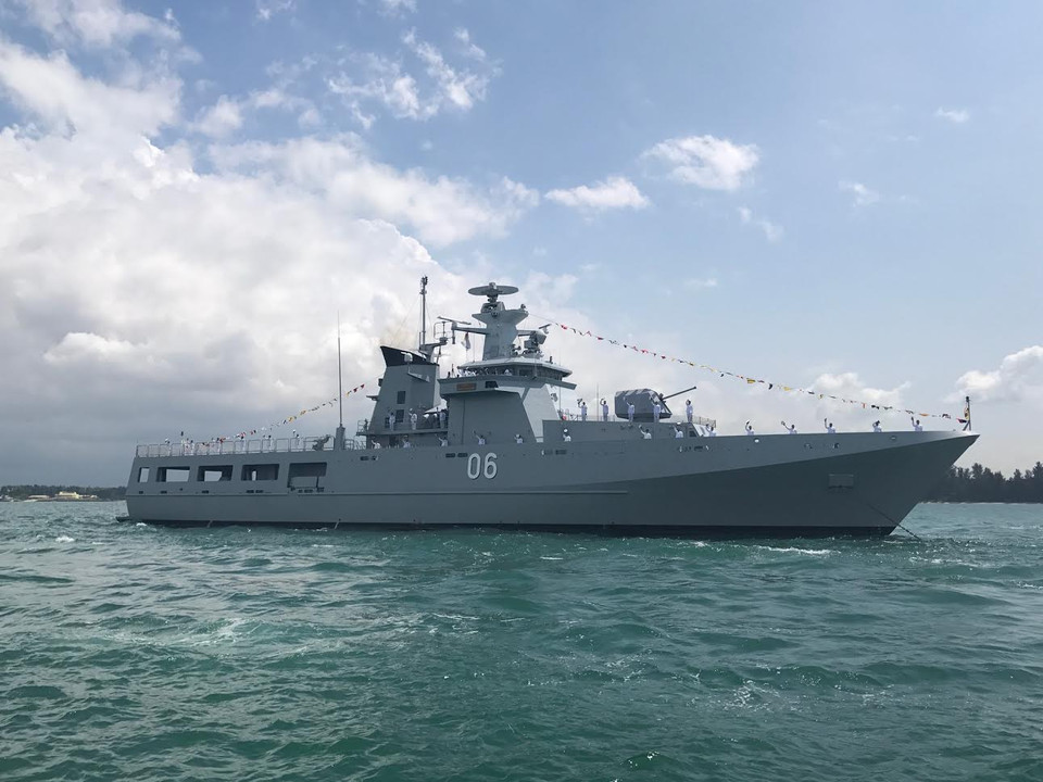 Tàu tuần tra (06) của Hải quân Brunei.