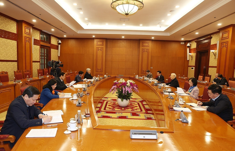 Quang cảnh cuộc họp. (Ảnh : Trí Dũng/TTXVN)