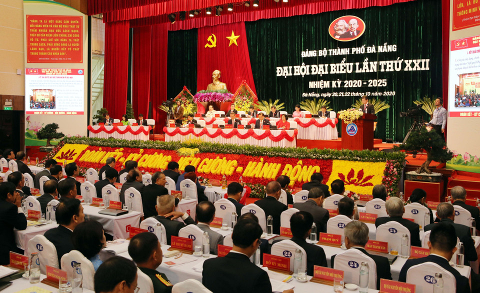 Quang cảnh phiên khai mạc Đại hội. (Ảnh: Trần Lê Lâm/TTXVN)