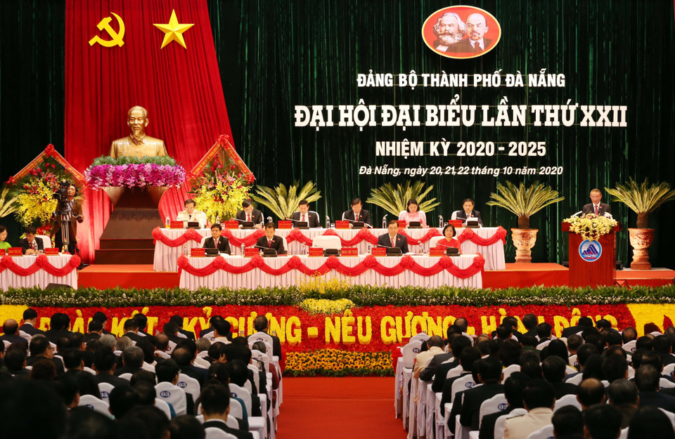  Quang cảnh phiên khai mạc Đại hội. (Ảnh: Trần Lê Lâm/TTXVN)