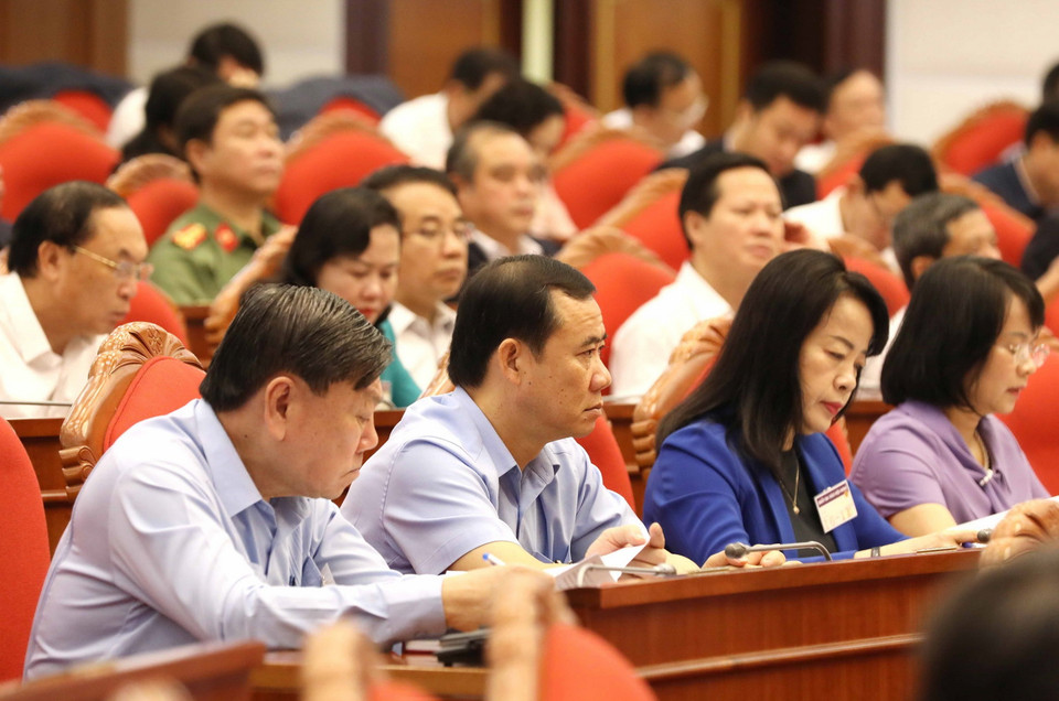  Các đại biểu dự hội nghị. (Ảnh: Phương Hoa/TTXVN)