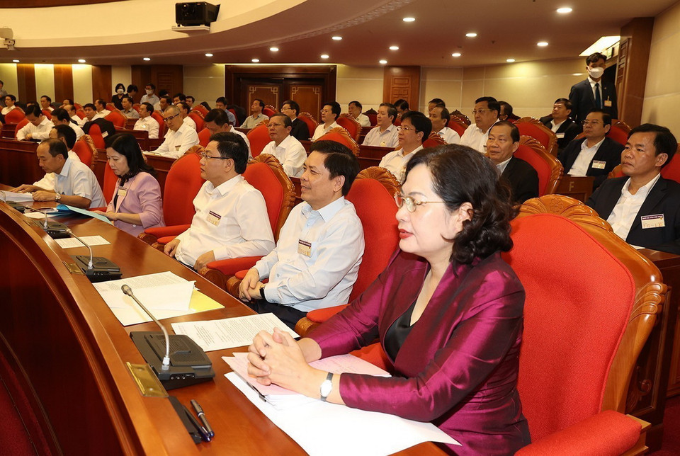 Các đại biểu dự hội nghị. (Ảnh: Trí Dũng/TTXVN)