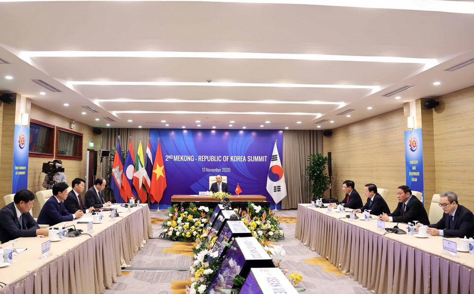 Thủ tướng Nguyễn Xuân Phúc phát biểu. (Ảnh: Thống Nhất/TTXVN)