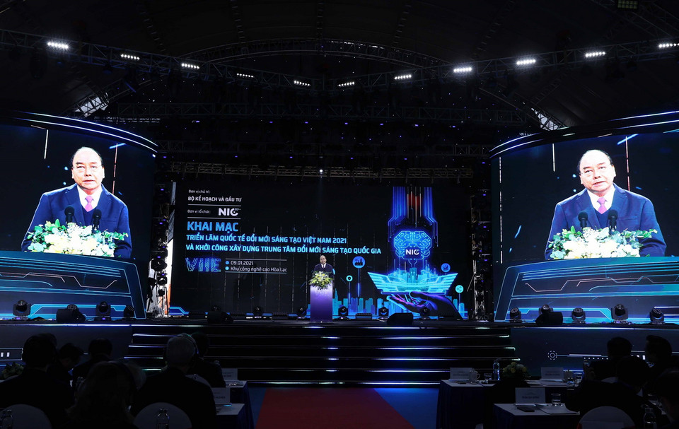 Thủ tướng Nguyễn Xuân Phúc phát biểu. (Ảnh: Thống Nhất/TTXVN)