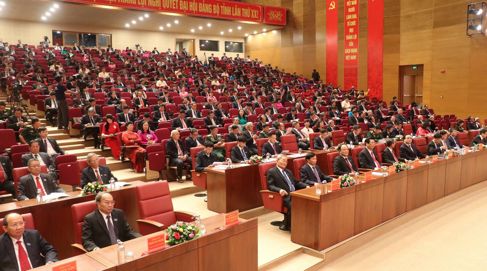 Quang cảnh Đại hội. (Ảnh: Phạm Kha/Nguyên Linh/TTXVN)