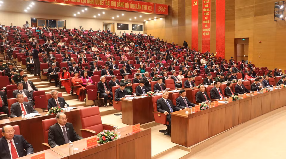 Quang cảnh Đại hội. (Ảnh: Phạm Kha/Nguyên Linh/TTXVN)
