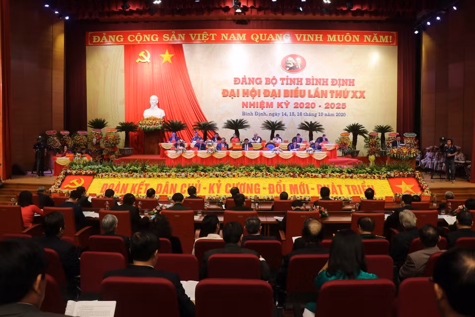  Quang cảnh Đại hội. (Ảnh: Phạm Kha/Nguyên Linh/TTXVN)