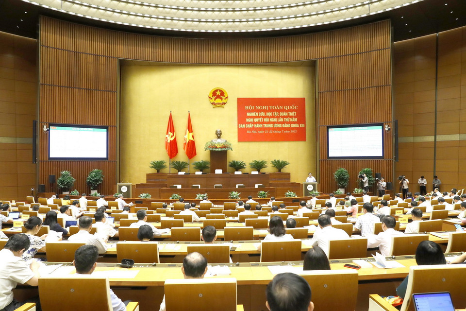 Quang cảnh hội nghị. (Ảnh: Phương Hoa/TTXVN)