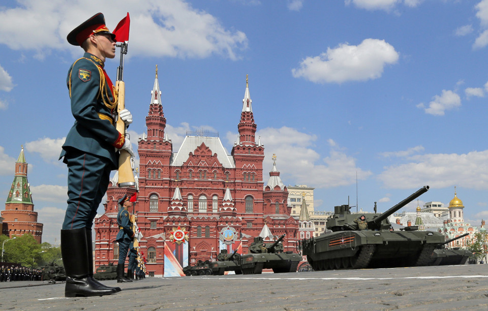 Các xe tăng Armata hiện đại (Nguồn: EPA)