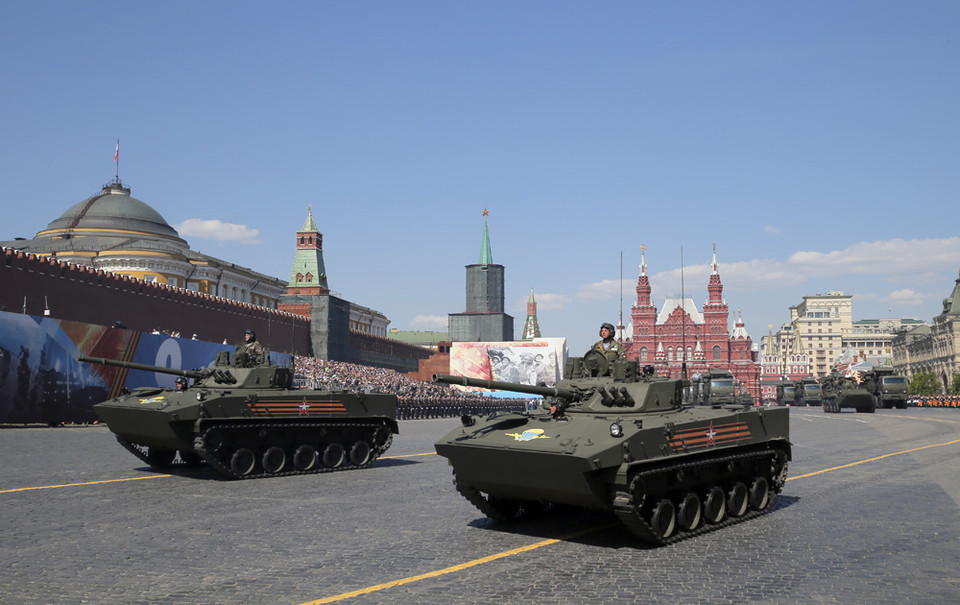 Những chiếc xe đổ bộ chiến đấu thế hệ mới BMD-4M (Nguồn: AFP)