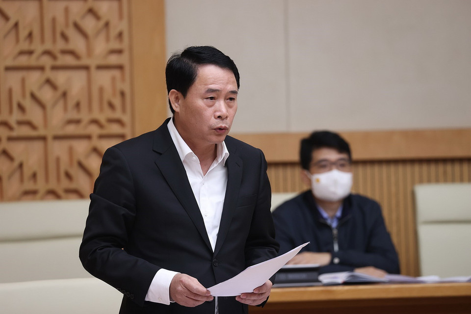  Thứ trưởng Bộ Công an Lê Quốc Hùng phát biểu. (Ảnh: Dương Giang/TTXVN)