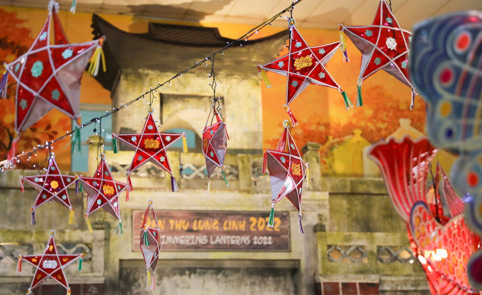 "Đèn thu lung linh" tại Hoàng Thành Thăng Long hứa hẹn là chương trình vui tươi, hấp dẫn và nhiều ý nghĩa với trẻ em nhân tết Trung thu 2022. (Ảnh: Thanh Tùng/TTXVN)