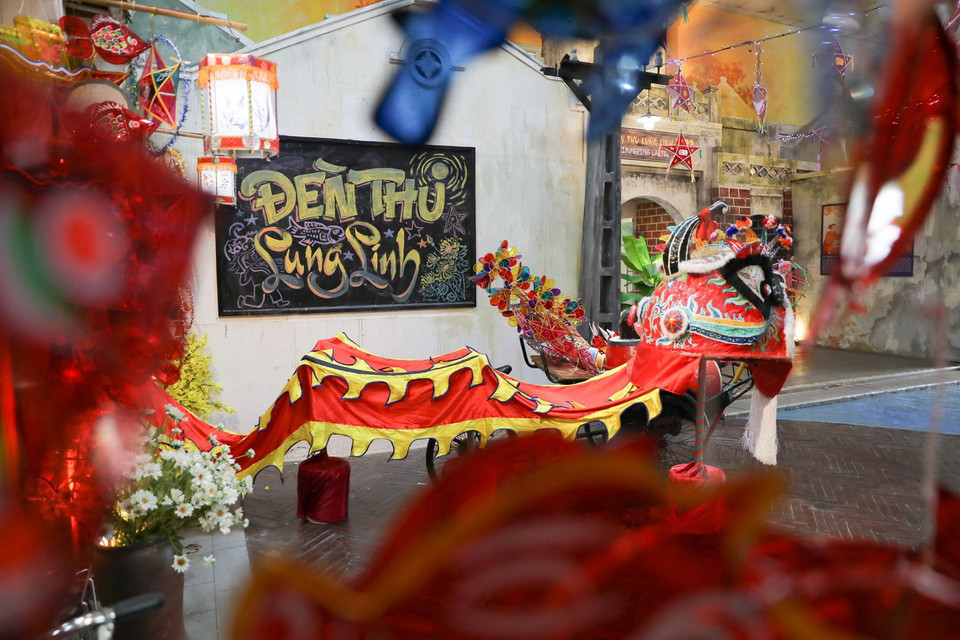 "Đèn thu lung linh" tại Hoàng Thành Thăng Long hứa hẹn là chương trình vui tươi, hấp dẫn và nhiều ý nghĩa với trẻ em nhân tết Trung thu 2022. (Ảnh: Thanh Tùng/TTXVN)