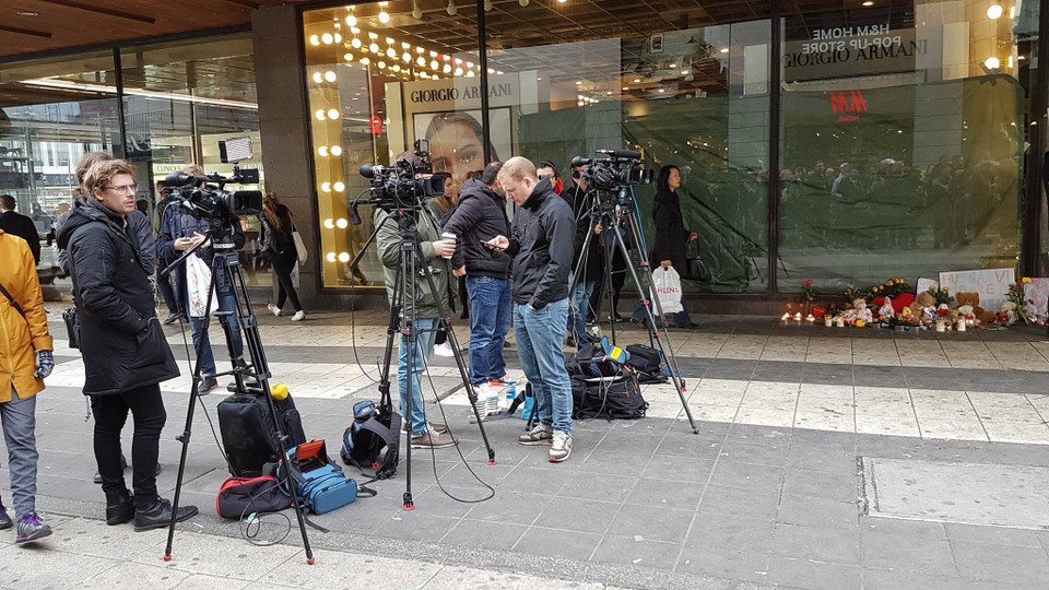 Theo Đài Phát thanh Thụy Điển, hiện vẫn còn 9 người bị thương trong vụ tấn công đang điều trị trong bệnh viện, trong đó có 2 người nguy kịch. (Ảnh: Hiếu Đoàn)