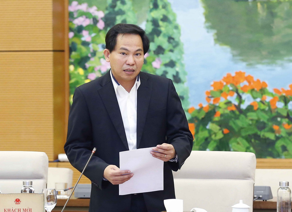 Bí thư Thành ủy Cần Thơ Lê Quang Mạnh phát biểu. (Ảnh: Doãn Tấn/TTXVN)