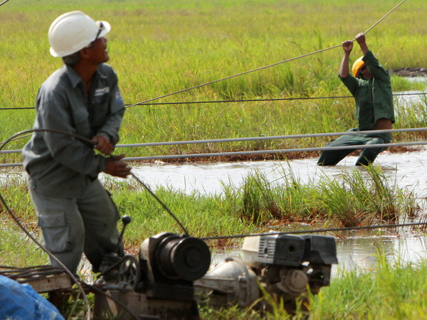 Lưới điện 110kV miền Trung đã vận hành bình thường ảnh 1