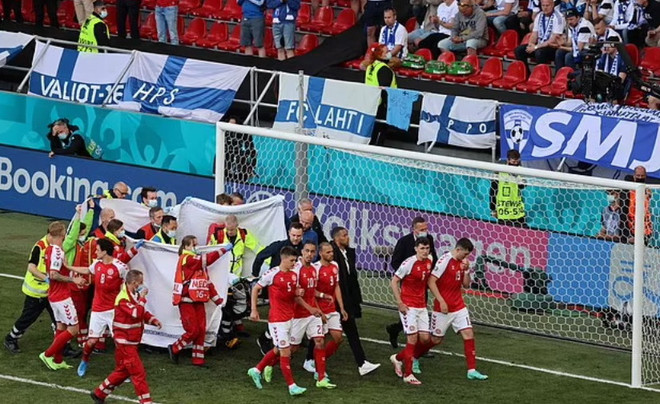 Eriksen đã qua cơn nguy kịch, trận Đan Mạch-Phần Lan được tiếp tục ảnh 1