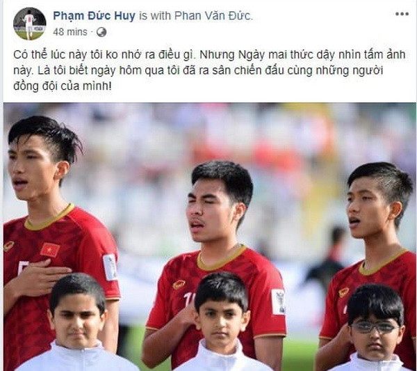 Đức Huy mất trí nhớ tạm thời sau pha va chạm với cầu thủ Iran ảnh 1