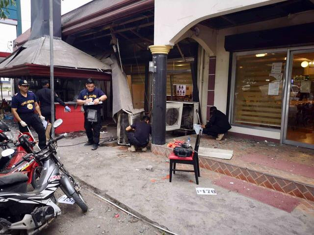Philippines siết chặt an ninh sau vụ nổ tại nhà hàng ở miền Nam ảnh 1